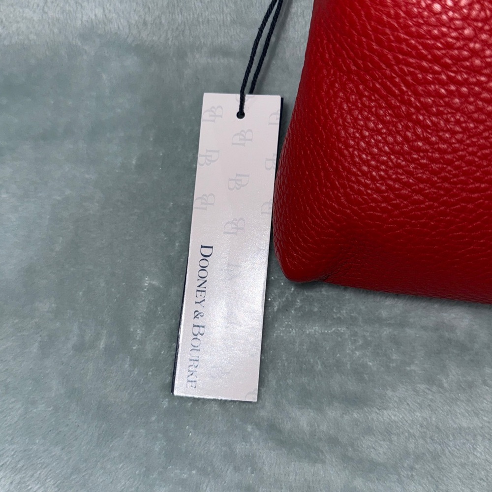 Dooney & Bourke Red Pebble Grain Crossbody Bag - Picture 4 of 17